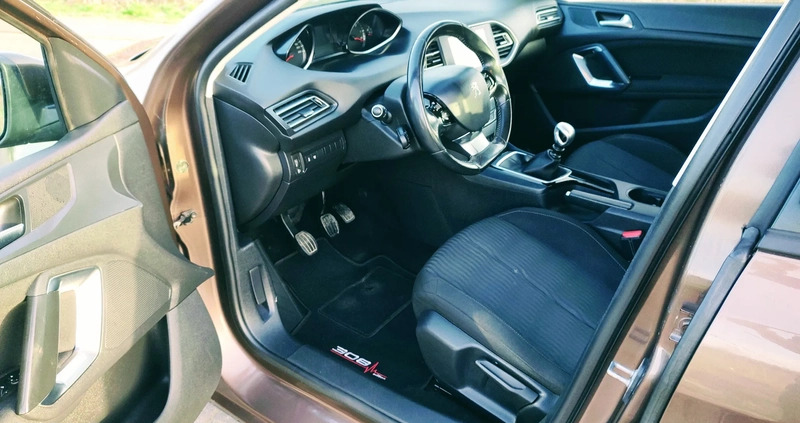 Peugeot 308 cena 31500 przebieg: 133000, rok produkcji 2014 z Solec Kujawski małe 79